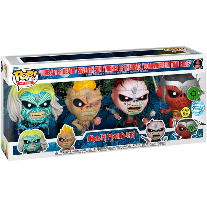 POP balenie 4 figúrky Iron Maiden Exclusive produktová fotografia