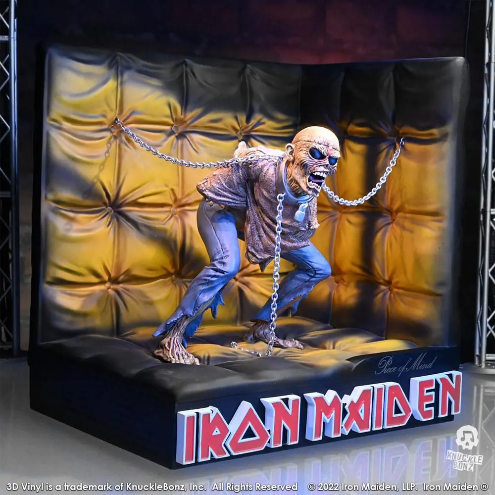 Iron Maiden 3D vinylová socha Piece of Mind 25 cm produktová fotografia