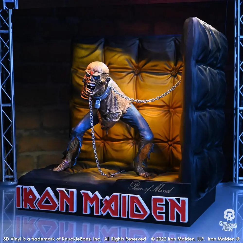 Iron Maiden 3D vinylová socha Piece of Mind 25 cm produktová fotografia