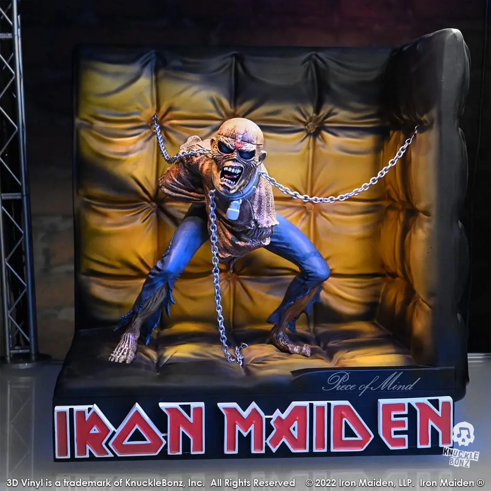 Iron Maiden 3D vinylová socha Piece of Mind 25 cm produktová fotografia