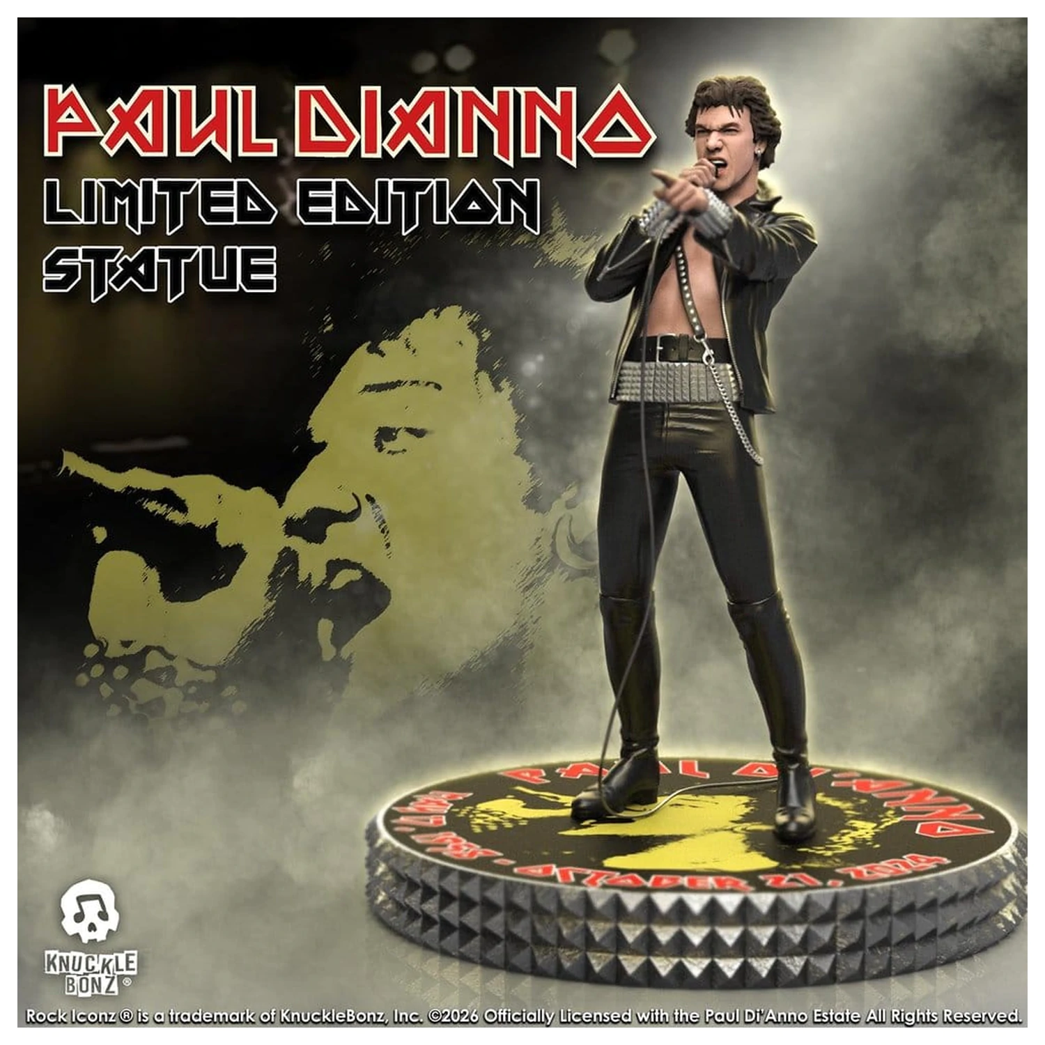 Iron Maiden Rock Iconz Socha Paul Di'Anno 20 cm produktová fotografia