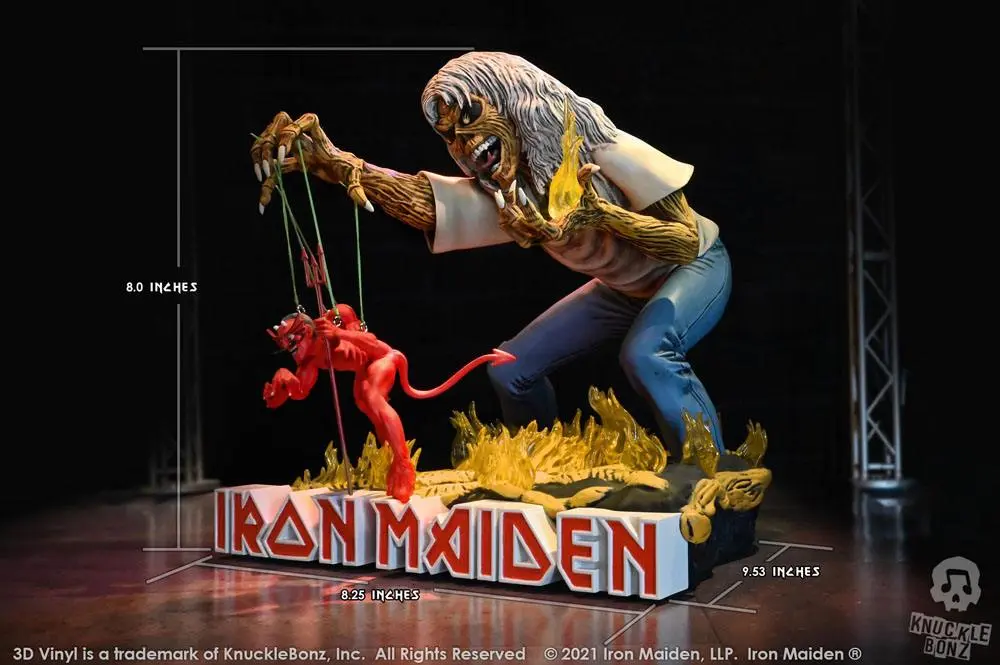 Iron Maiden 3D Vinylová Socha The Number of the Beast 20 x 21 x 24 cm produktová fotografia