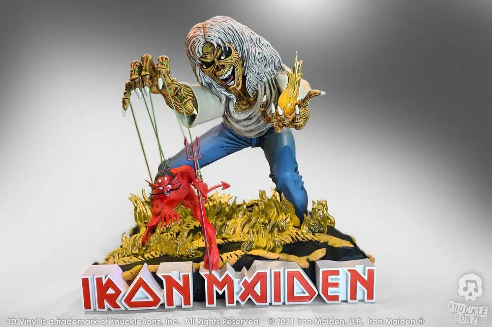 Iron Maiden 3D Vinylová Socha The Number of the Beast 20 x 21 x 24 cm produktová fotografia