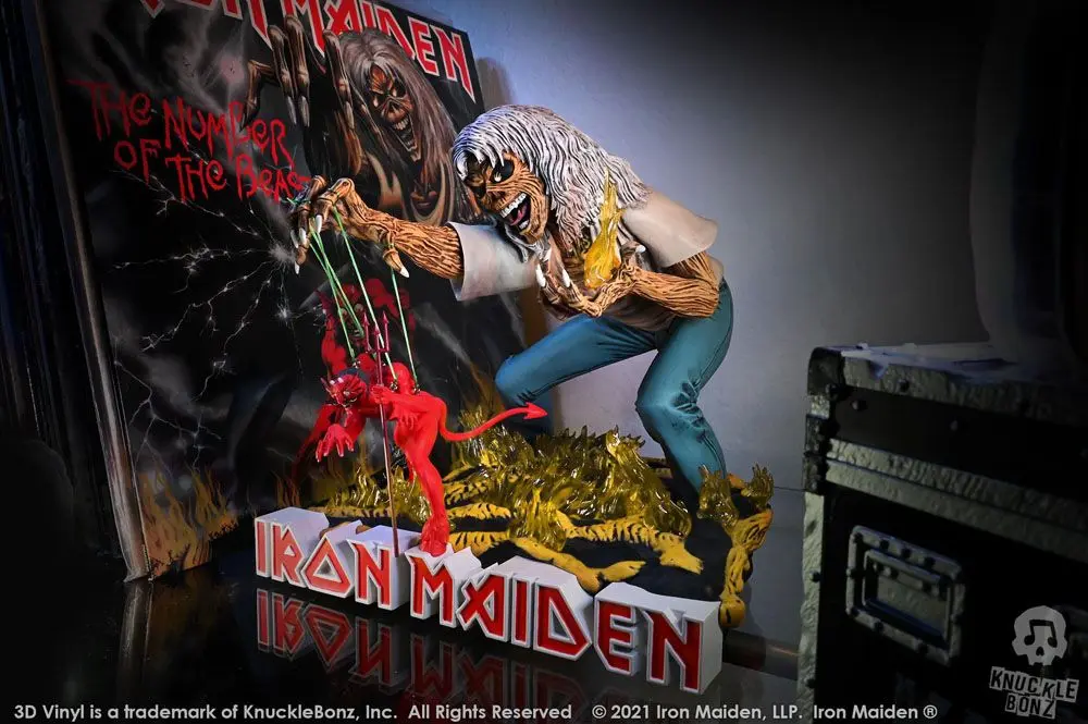 Iron Maiden 3D Vinylová Socha The Number of the Beast 20 x 21 x 24 cm produktová fotografia