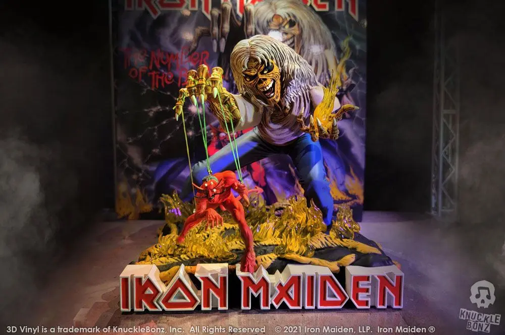 Iron Maiden 3D Vinylová Socha The Number of the Beast 20 x 21 x 24 cm produktová fotografia