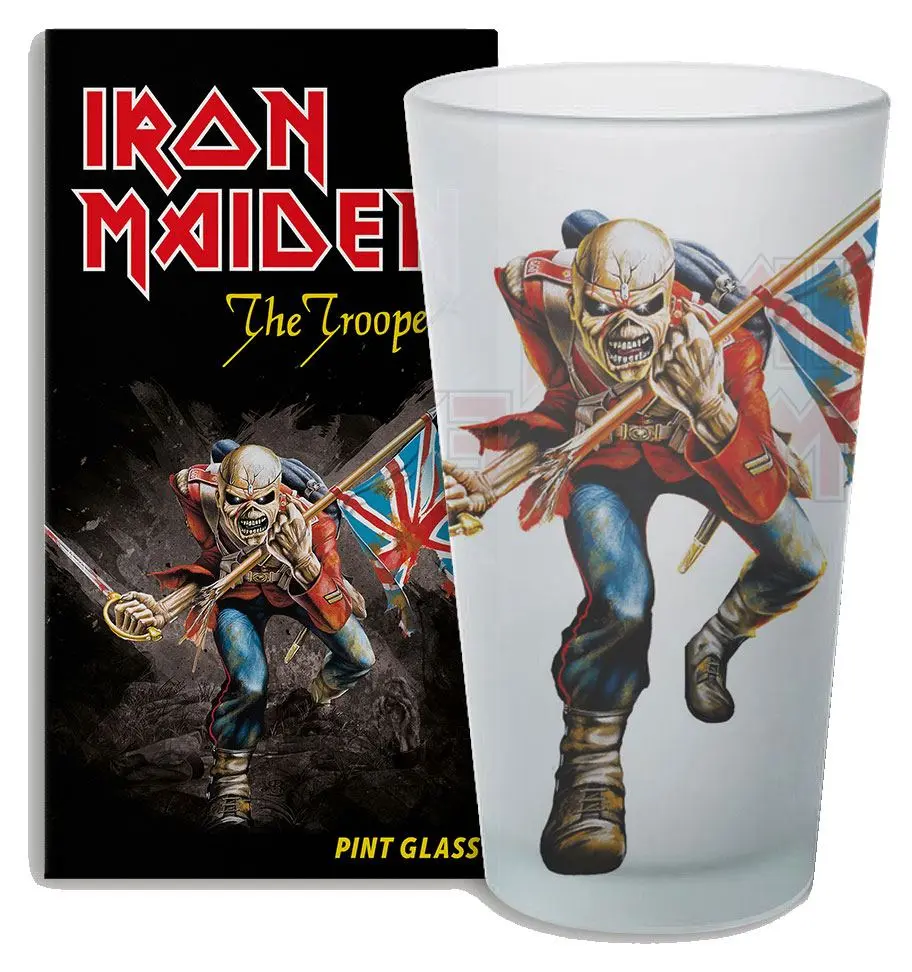 Iron Maiden Pint Pohár The Trooper produktová fotografia