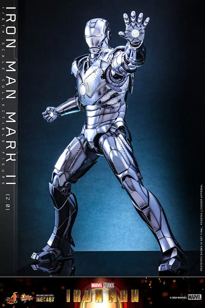 Akčná figúrka Iron Man 1/6 Iron Man Mark II (2.0) 33 cm produktová fotografia