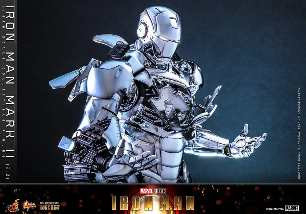 Akčná figúrka Iron Man 1/6 Iron Man Mark II (2.0) 33 cm produktová fotografia