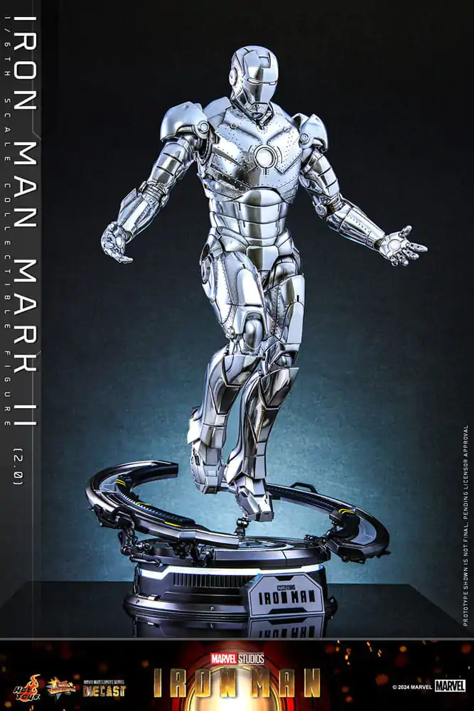 Akčná figúrka Iron Man 1/6 Iron Man Mark II (2.0) 33 cm produktová fotografia