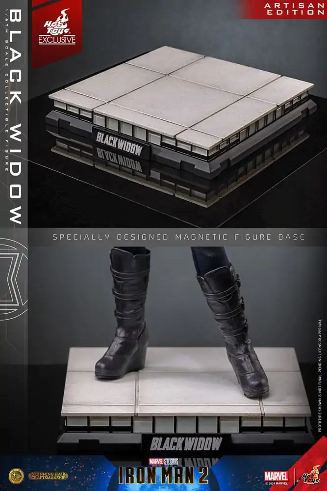 Iron Man 2 Akčná figúrka 1/6 Black Widow Artisan Edition Hot Toys Exclusive 28 cm produktová fotografia