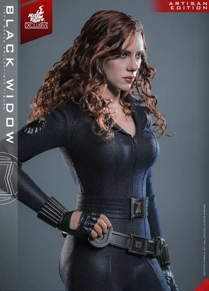 Iron Man 2 Akčná figúrka 1/6 Black Widow Artisan Edition Hot Toys Exclusive 28 cm produktová fotografia