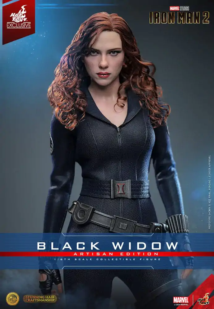 Iron Man 2 Akčná figúrka 1/6 Black Widow Artisan Edition Hot Toys Exclusive 28 cm produktová fotografia