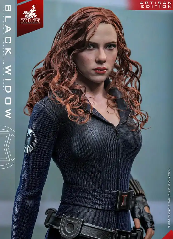 Iron Man 2 Akčná figúrka 1/6 Black Widow Artisan Edition Hot Toys Exclusive 28 cm produktová fotografia