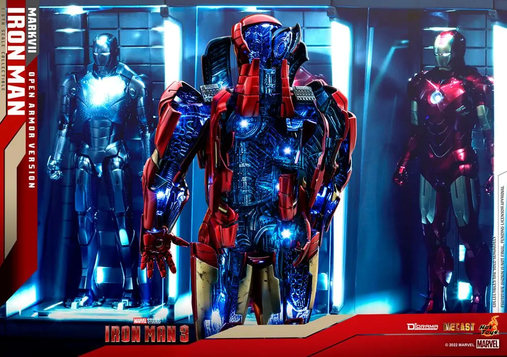 Dioráma 1/6 Iron Man Mark VII (Open Armor Version) 32 cm termékfotó