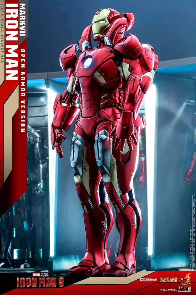 Dioráma 1/6 Iron Man Mark VII (Open Armor Version) 32 cm termékfotó