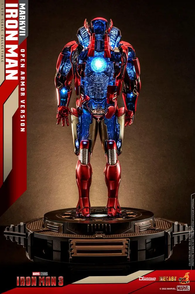 Dioráma 1/6 Iron Man Mark VII (Open Armor Version) 32 cm termékfotó