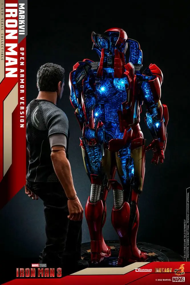 Dioráma 1/6 Iron Man Mark VII (Open Armor Version) 32 cm termékfotó