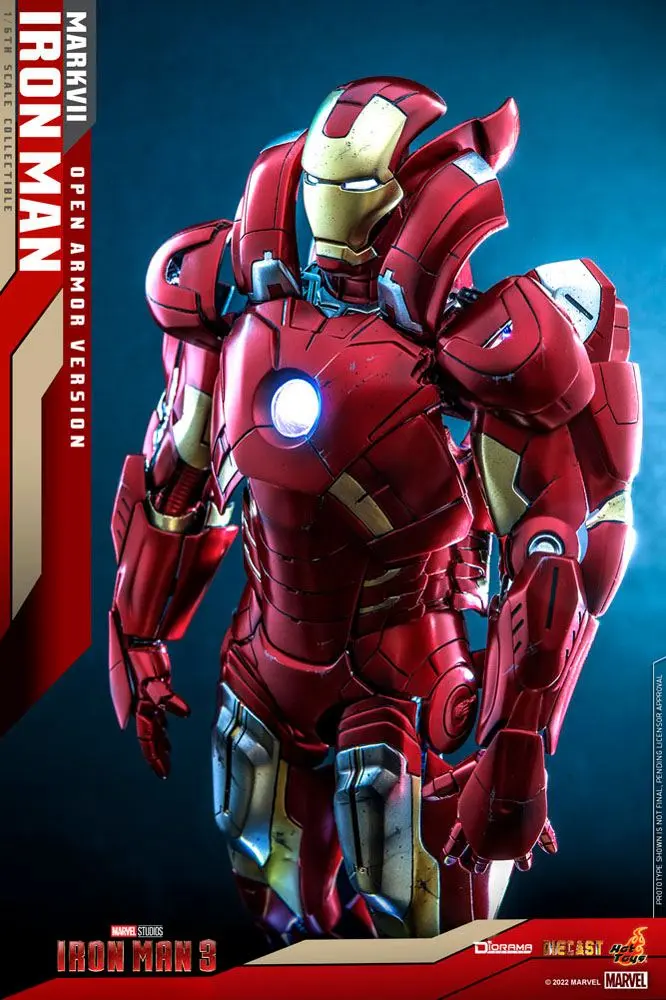 Dioráma 1/6 Iron Man Mark VII (Open Armor Version) 32 cm termékfotó