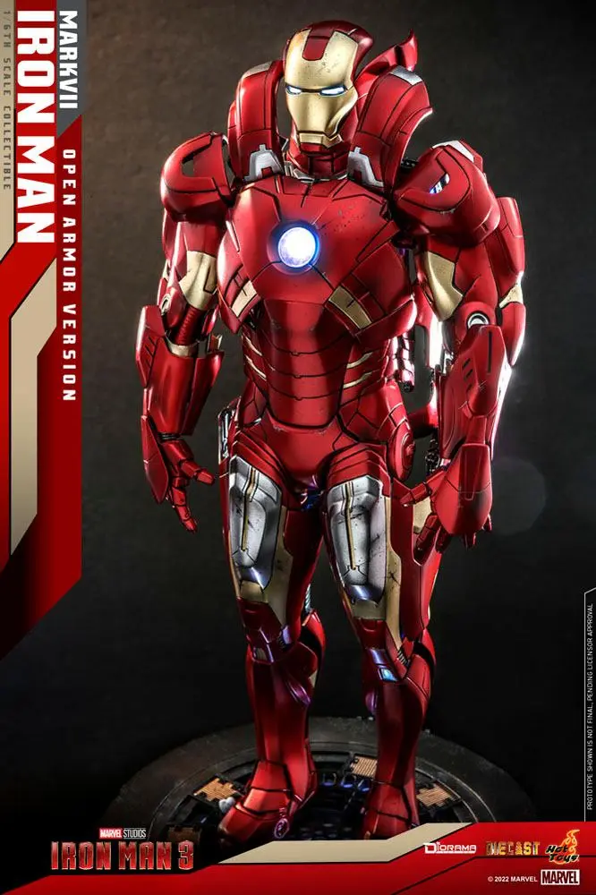 Dioráma 1/6 Iron Man Mark VII (Open Armor Version) 32 cm termékfotó