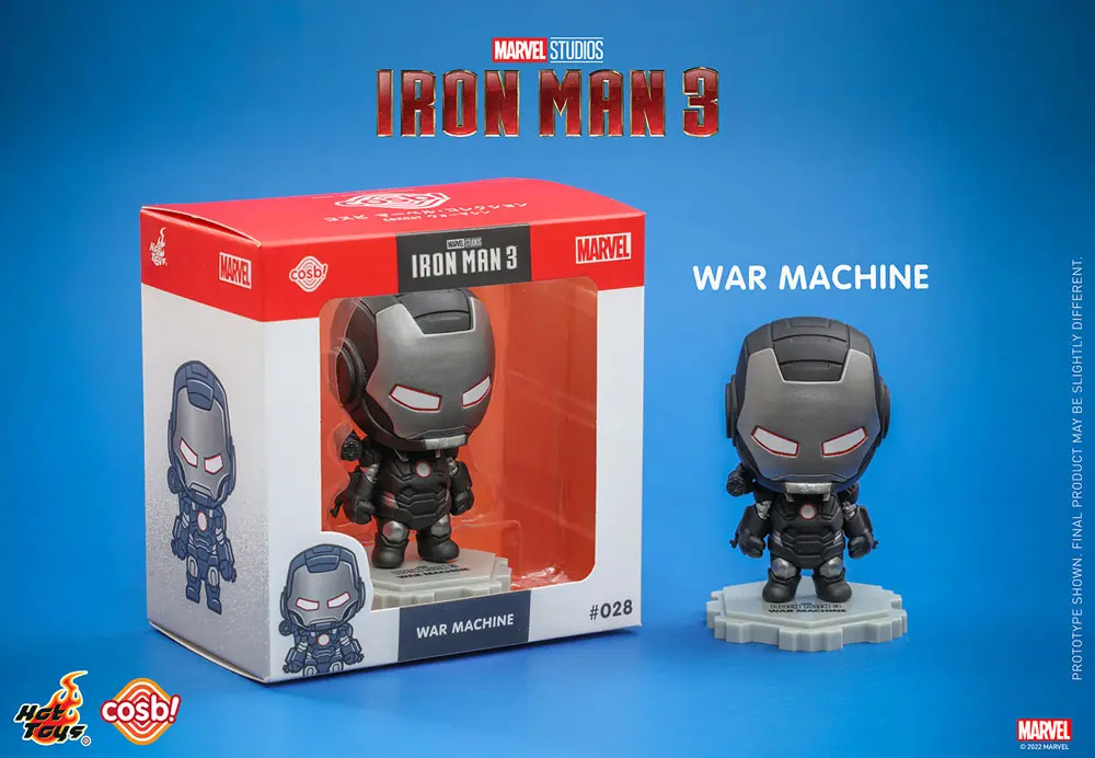 Iron Man 3 Cosbi Mini Figúrka War Machine 8 cm termékfotó