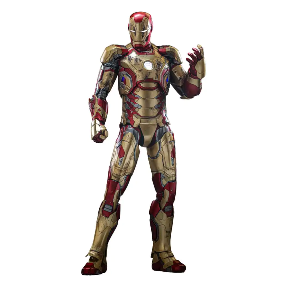 Iron Man 3 Movie Masterpiece Diecast Akčná figúrka 1/6 Iron Man Mark XLII (2.0) 32 cm termékfotó