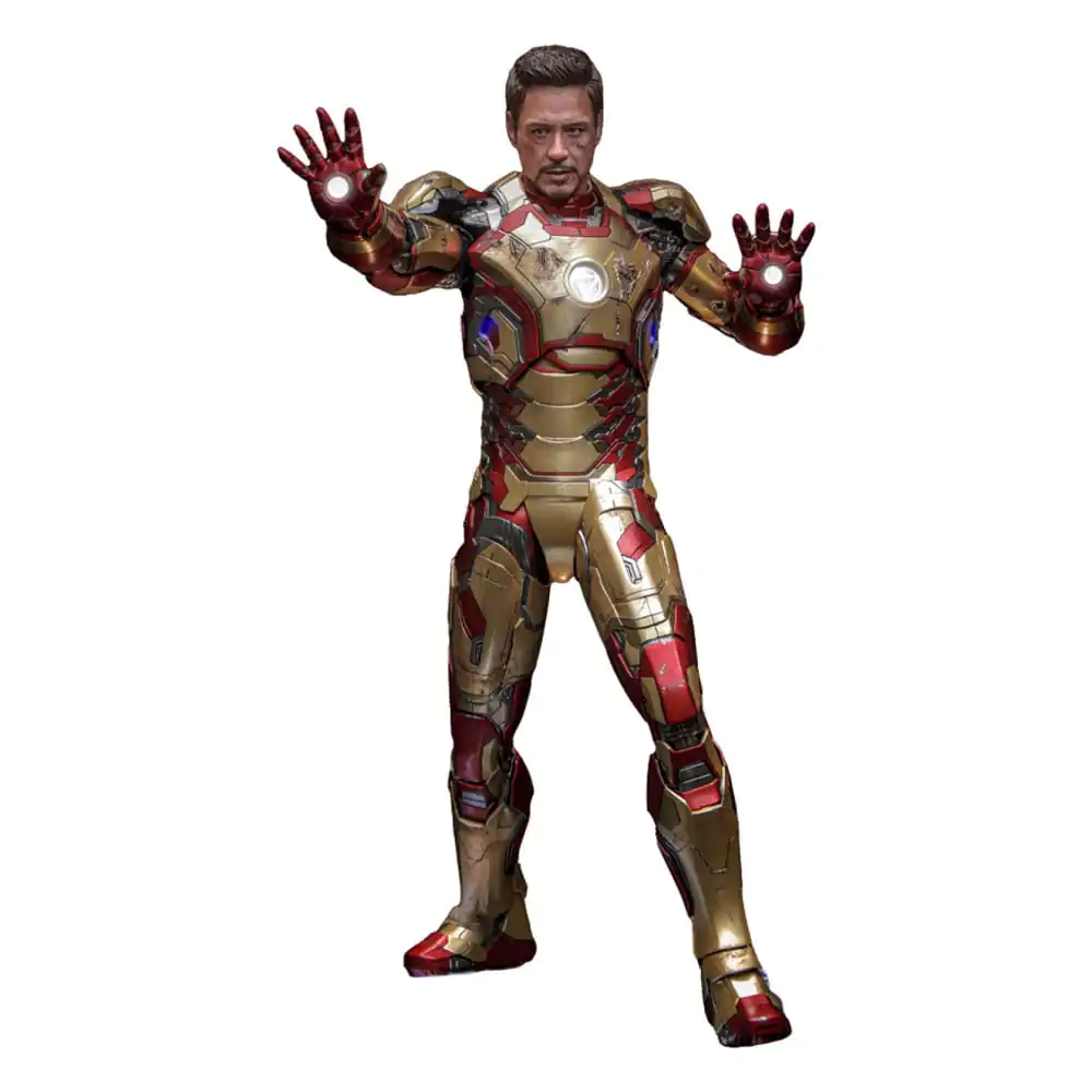 Iron Man 3 Movie Masterpiece Diecast Akčná figúrka 1/6 Iron Man Mark XLII (2.0) Deluxe 32 cm termékfotó