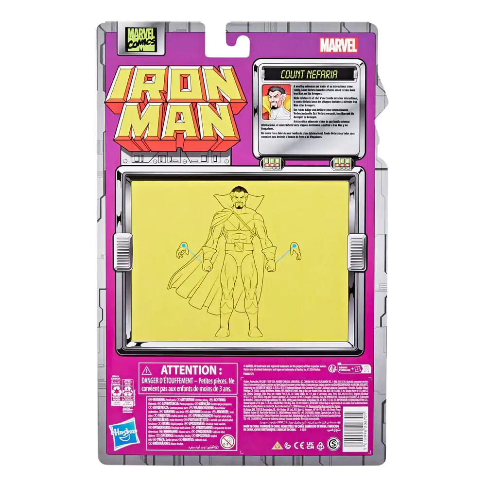 Iron Man Marvel Legends Akčná figúrka Count Nefaria 15 cm termékfotó