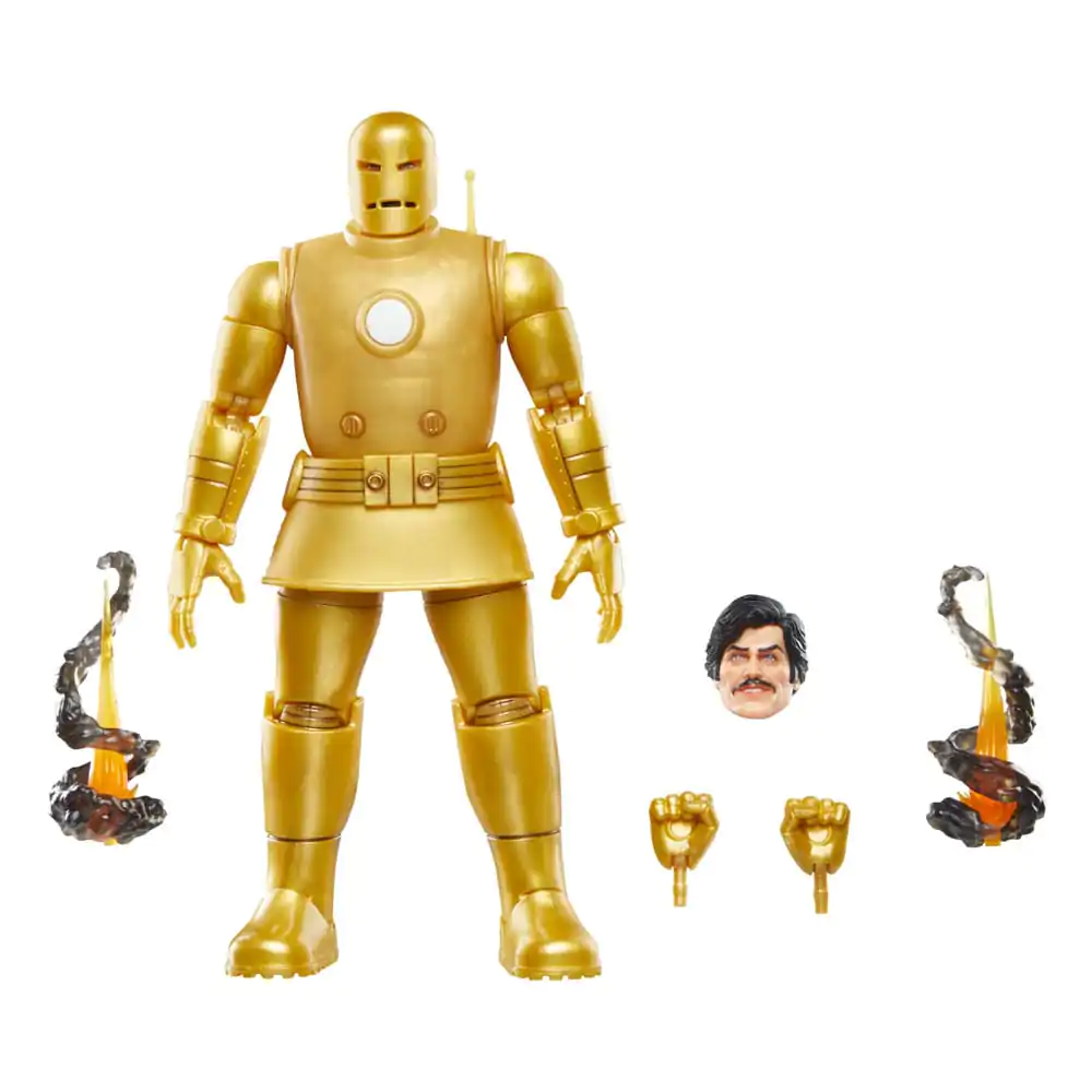 Iron Man Marvel Legends Akčná figúrka Iron Man (Model 01-Gold) 15 cm termékfotó