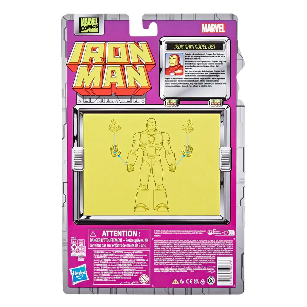 Iron Man Marvel Legends Action Figure Iron Man (Model 09) 15 cm termékfotó