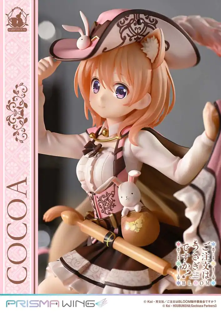 Is the Order a Rabbit? Bloom Prisma Wing PVC socha 1/7 Cocoa 21 cm produktová fotografia