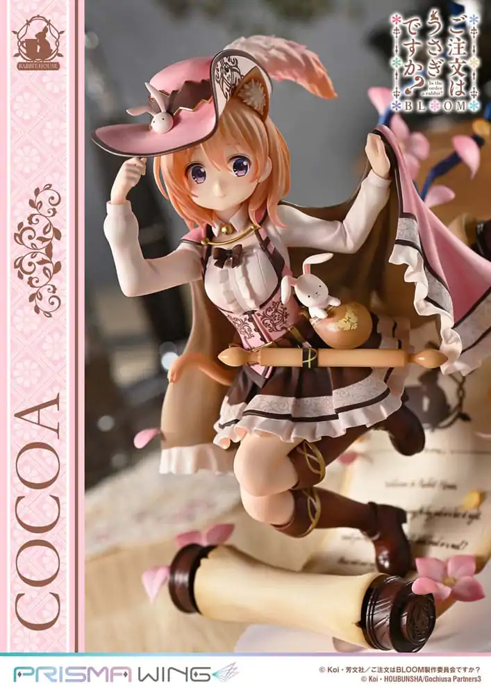 Is the Order a Rabbit? Bloom Prisma Wing PVC socha 1/7 Cocoa 21 cm produktová fotografia