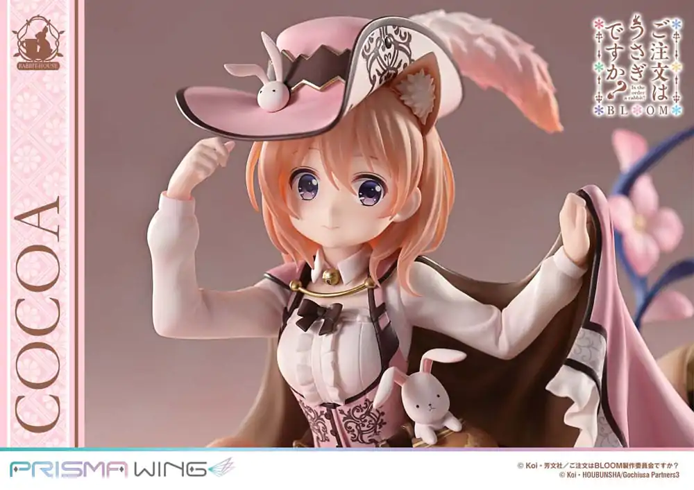 Is the Order a Rabbit? Bloom Prisma Wing PVC socha 1/7 Cocoa 21 cm produktová fotografia