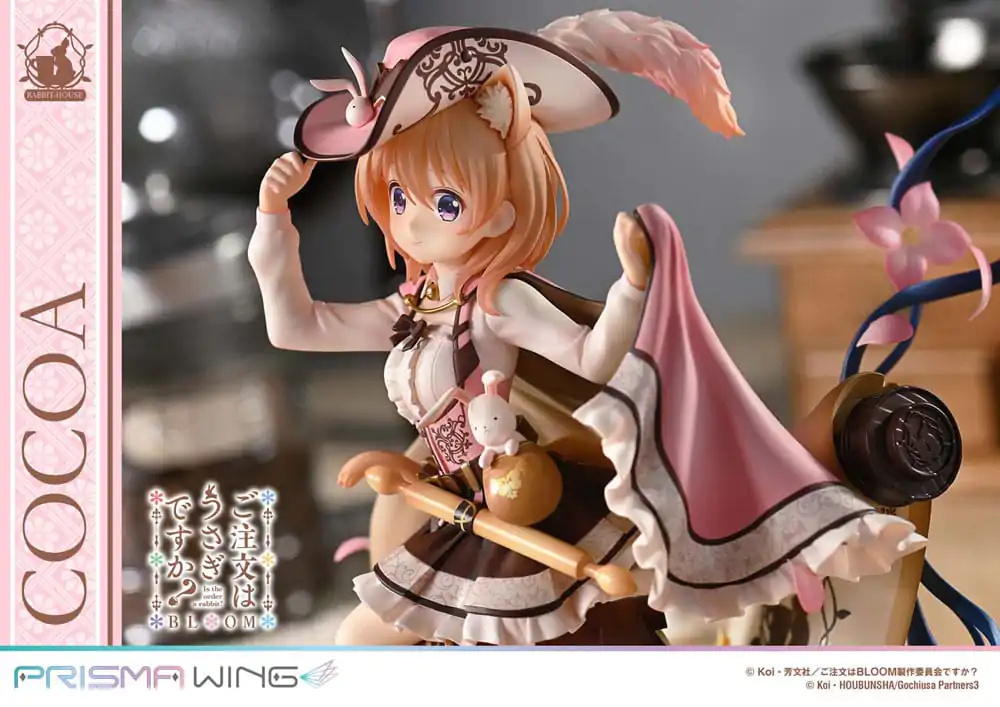 Is the Order a Rabbit? Bloom Prisma Wing PVC socha 1/7 Cocoa 21 cm produktová fotografia
