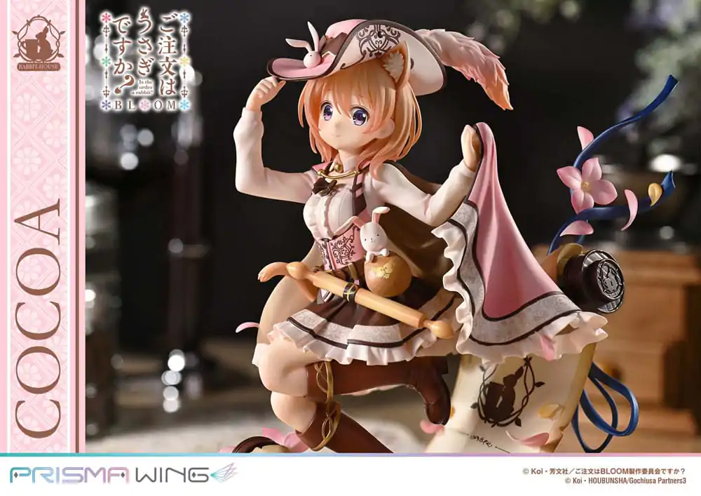 Is the Order a Rabbit? Bloom Prisma Wing PVC socha 1/7 Cocoa 21 cm produktová fotografia