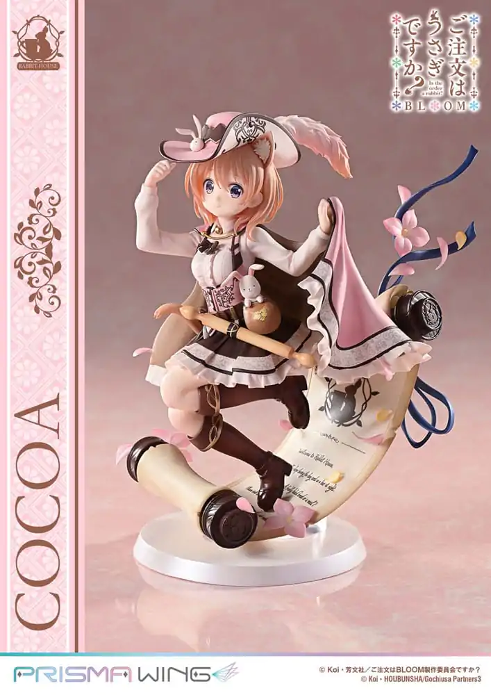 Is the Order a Rabbit? Bloom Prisma Wing PVC socha 1/7 Cocoa 21 cm produktová fotografia