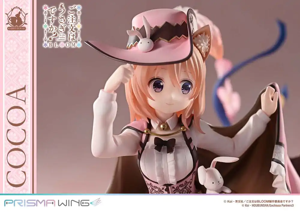 Is the Order a Rabbit? Bloom Prisma Wing PVC socha 1/7 Cocoa 21 cm produktová fotografia