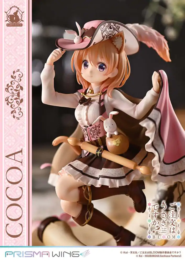 Is the Order a Rabbit? Bloom Prisma Wing PVC socha 1/7 Cocoa 21 cm produktová fotografia