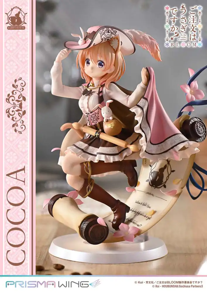 Is the Order a Rabbit? Bloom Prisma Wing PVC socha 1/7 Cocoa 21 cm produktová fotografia