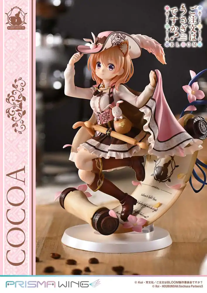 Is the Order a Rabbit? Bloom Prisma Wing PVC socha 1/7 Cocoa 21 cm produktová fotografia