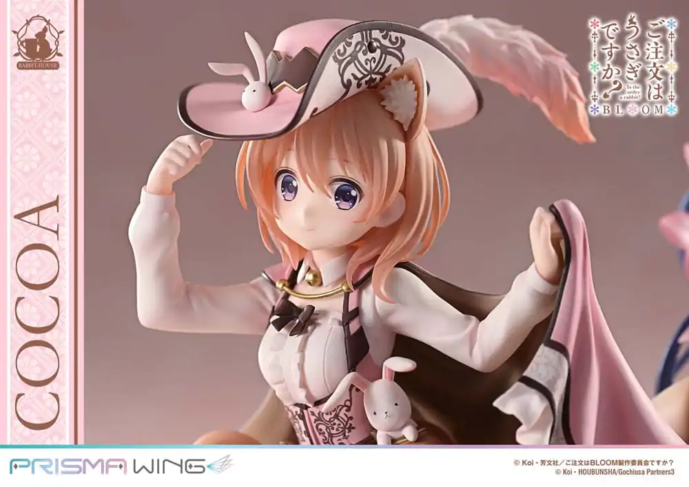 Is the Order a Rabbit? Bloom Prisma Wing PVC socha 1/7 Cocoa 21 cm produktová fotografia