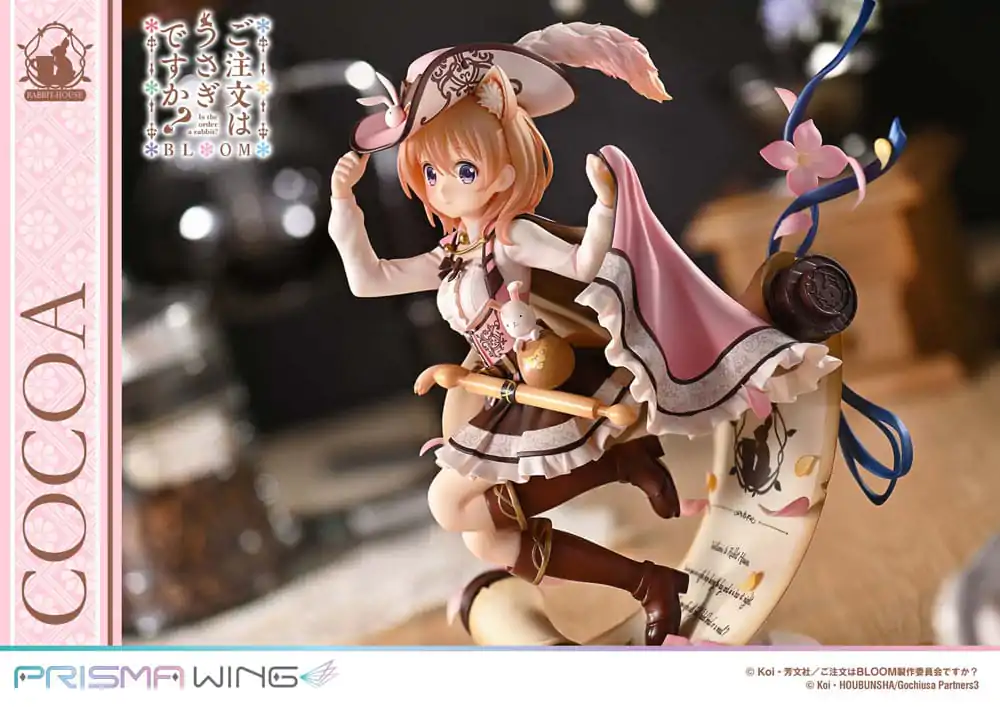 Is the Order a Rabbit? Bloom Prisma Wing PVC socha 1/7 Cocoa 21 cm produktová fotografia