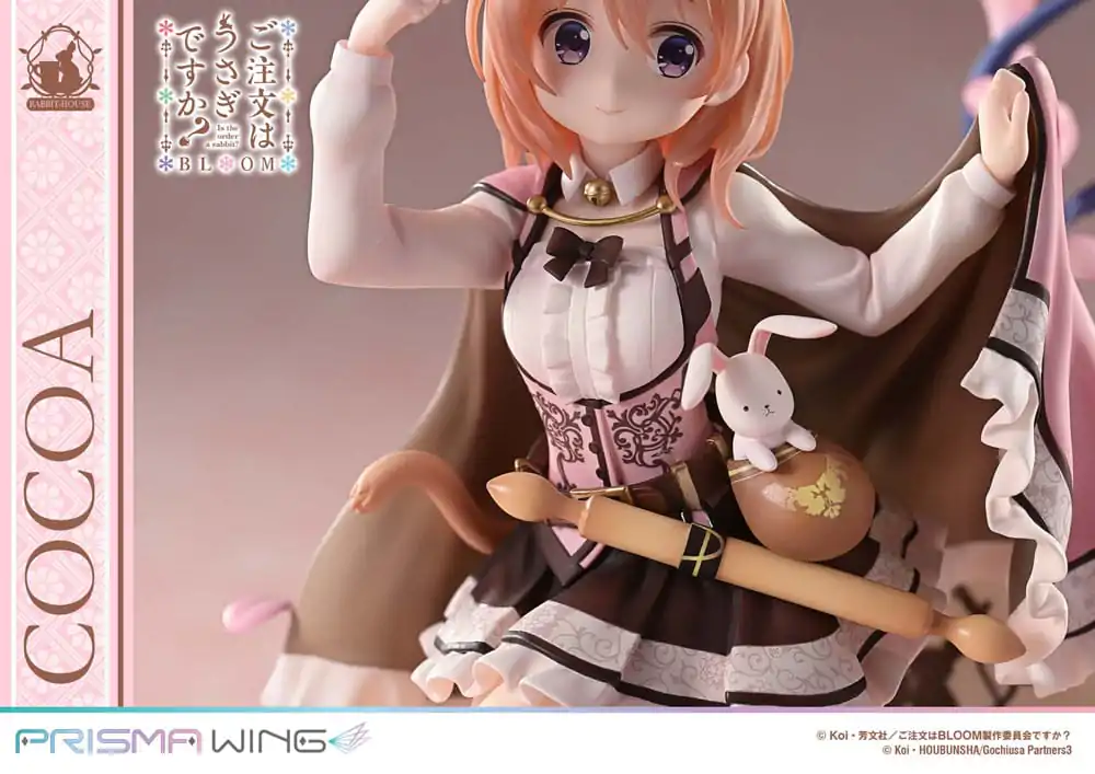 Is the Order a Rabbit? Bloom Prisma Wing PVC socha 1/7 Cocoa 21 cm produktová fotografia