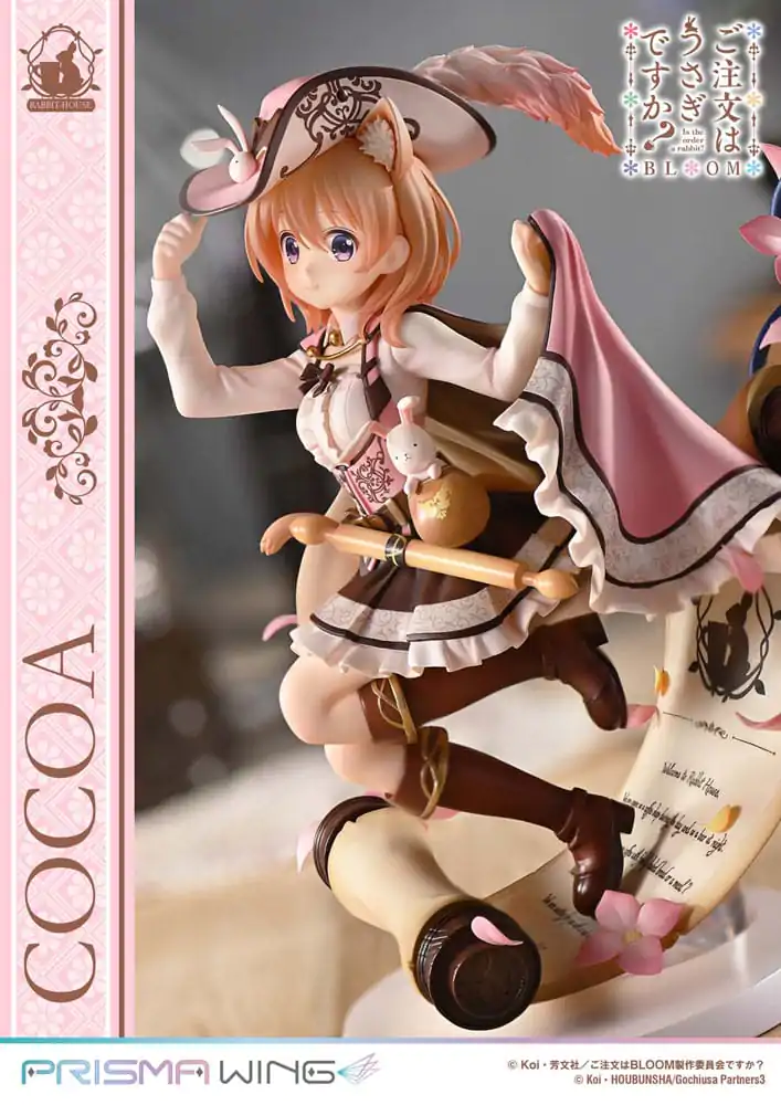 Is the Order a Rabbit? Bloom Prisma Wing PVC socha 1/7 Cocoa 21 cm produktová fotografia
