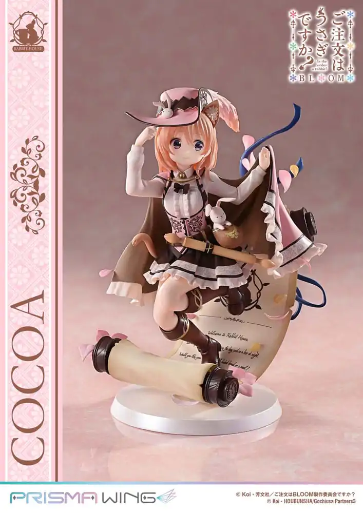 Is the Order a Rabbit? Bloom Prisma Wing PVC socha 1/7 Cocoa 21 cm produktová fotografia