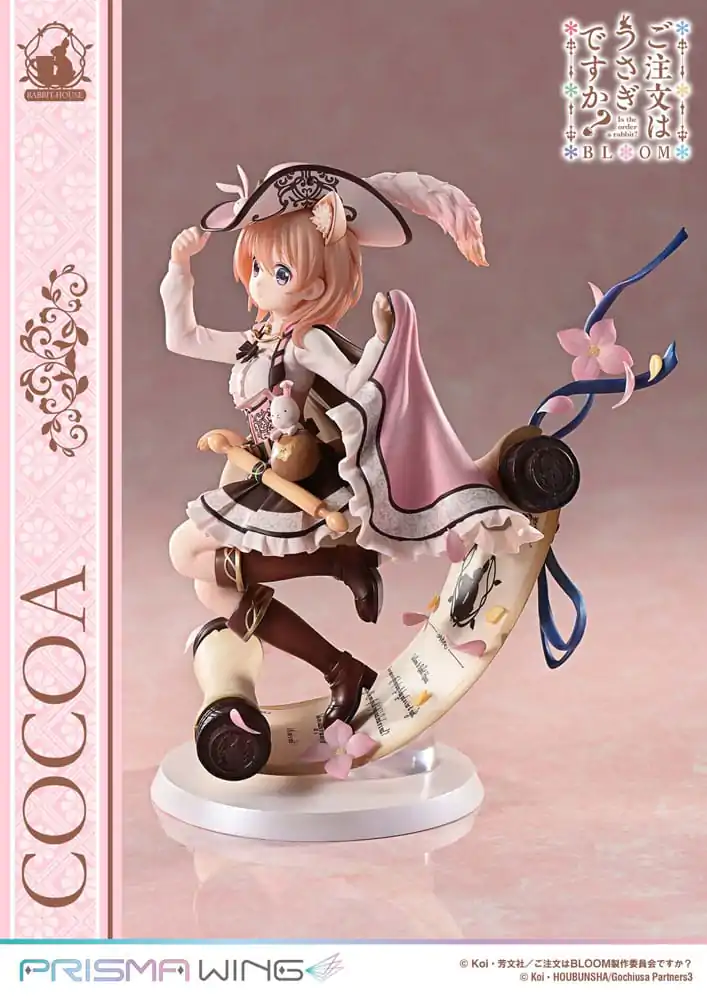 Is the Order a Rabbit? Bloom Prisma Wing PVC socha 1/7 Cocoa 21 cm produktová fotografia