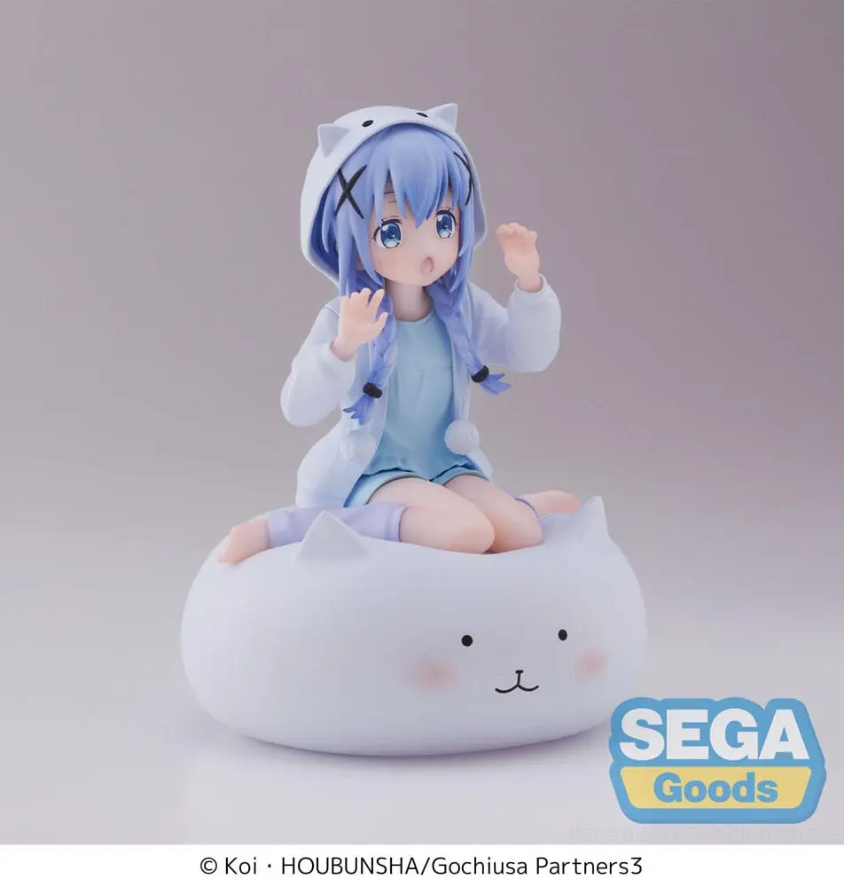 Is the Order a Rabbit Luminasta PVC Socha Rabbit House Tea Party: BLOOM Chino 14 cm produktová fotografia