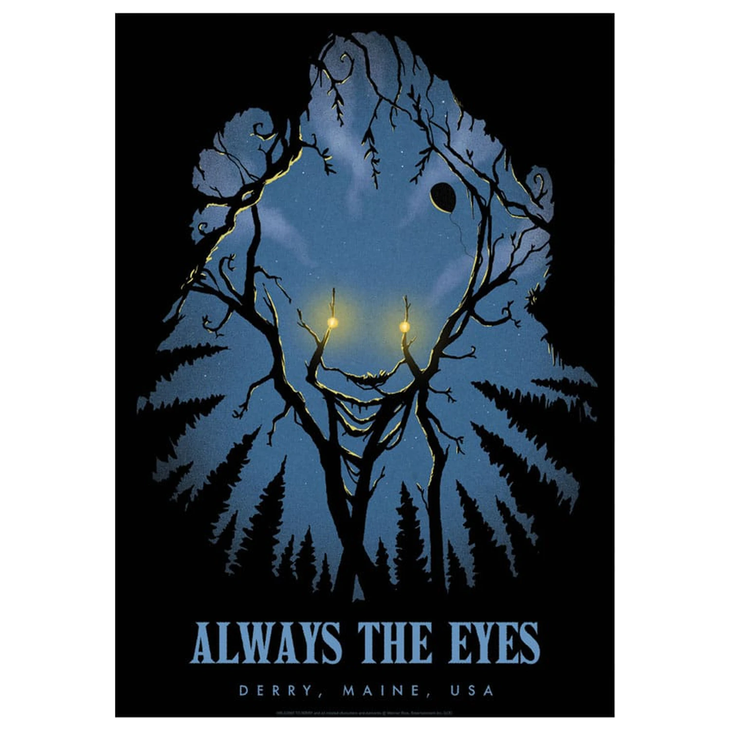 It Art Print Welcome to Derry limitovaná edícia 30 x 42 cm produktová fotografia