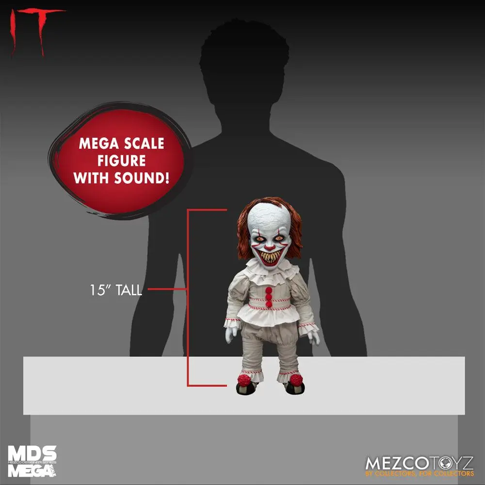 It Chapter 2 Designer Series Hovoriaci Sinister Pennywise 38 cm produktová fotografia