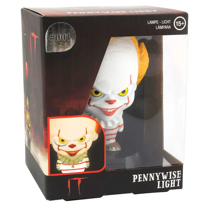 Stephen Kings It 2017 3D ikonové svetlo Pennywise 10 cm produktová fotografia