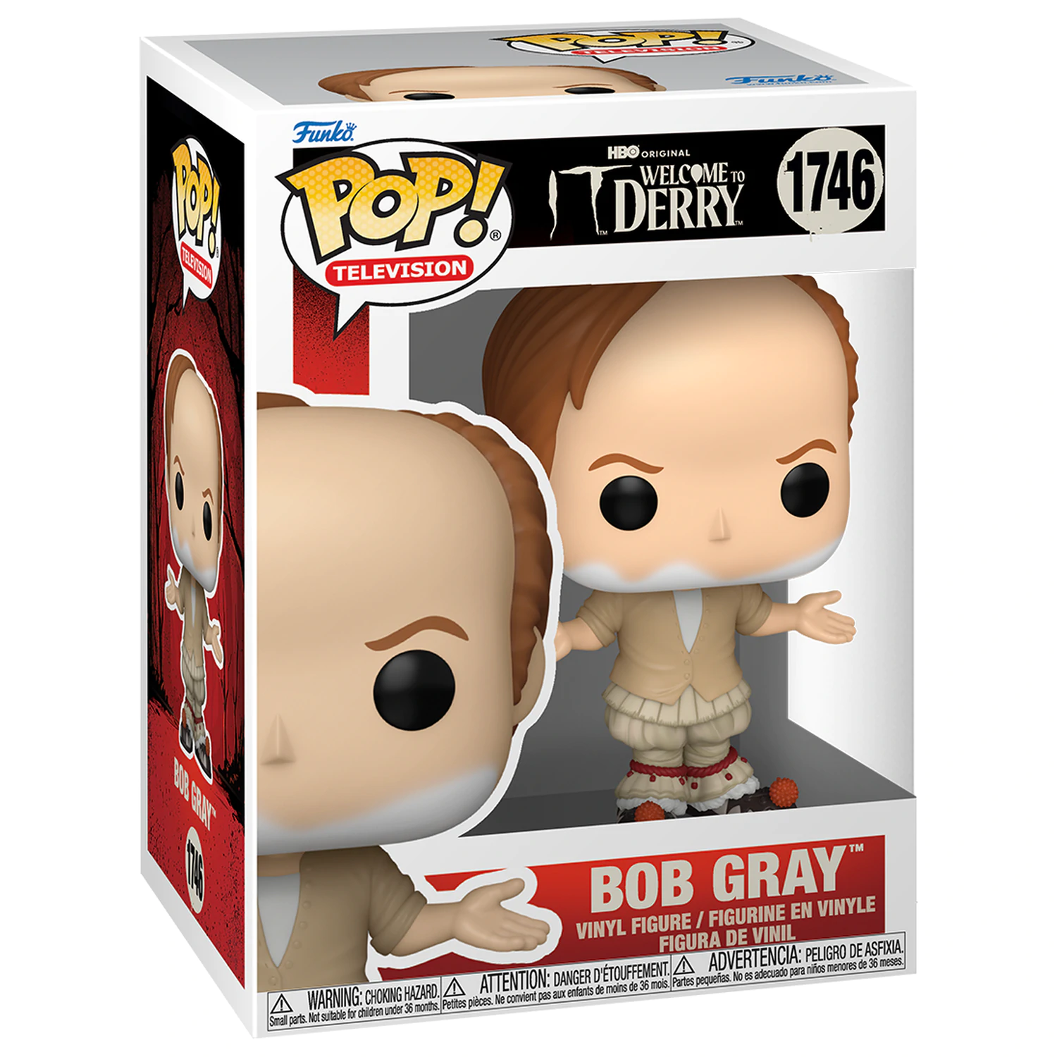It-Welcome to Derry Funko POP! Plus Vinyl Figure Bob Gray 9 cm produktová fotografia